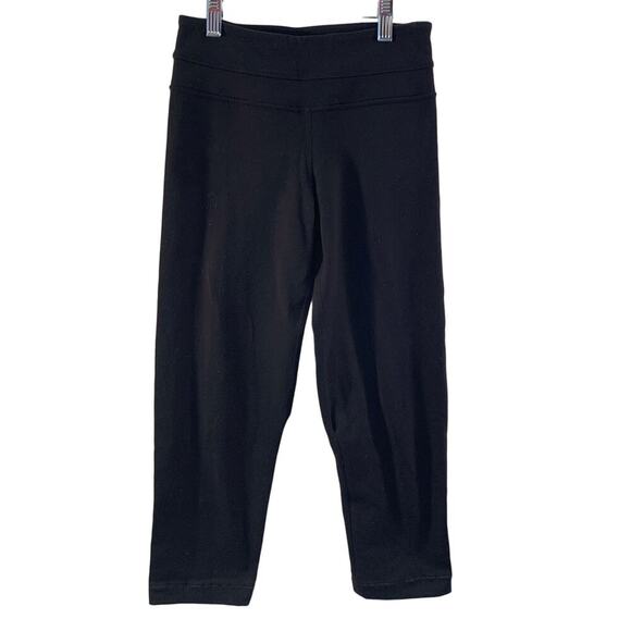 LULULEMON ATHLETICA Women’s Black Legging Capris / Size: 2 Tall - Picture 1 of 10
